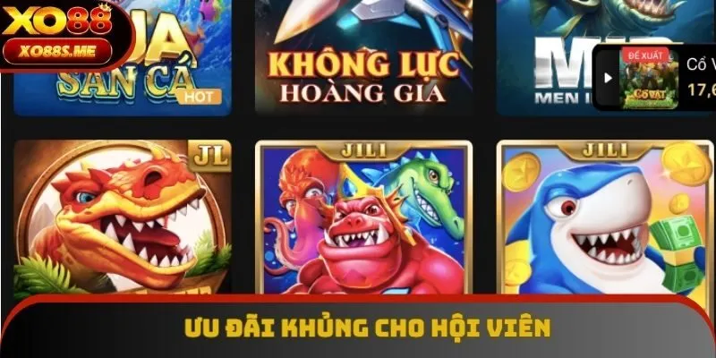 Ưu đãi khủng cho hội viên